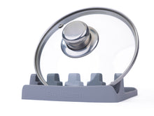 Load image into Gallery viewer, EnviKitchen Silicone Spoon Rest - Cooking Utensil Holder with Drip Pad Walls - Multiple Spoon Rest with Wider Slots for Bigger Utensils, Tongs - BPA-Free Spatula Rest for Stove, Kitchen, Countertop - Ultimate Gray